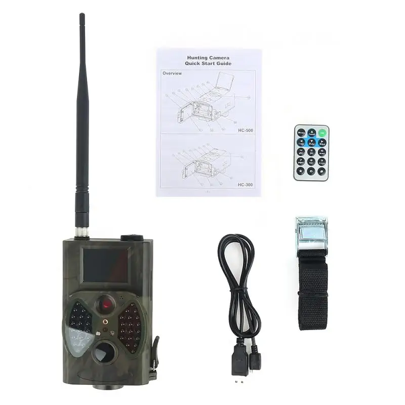 

Skatolly HC300M Hunting Camera GSM 12MP 1080P Photo Traps Night Vision Wildlife Infrared Trail Cameras Hunt Scout Camera