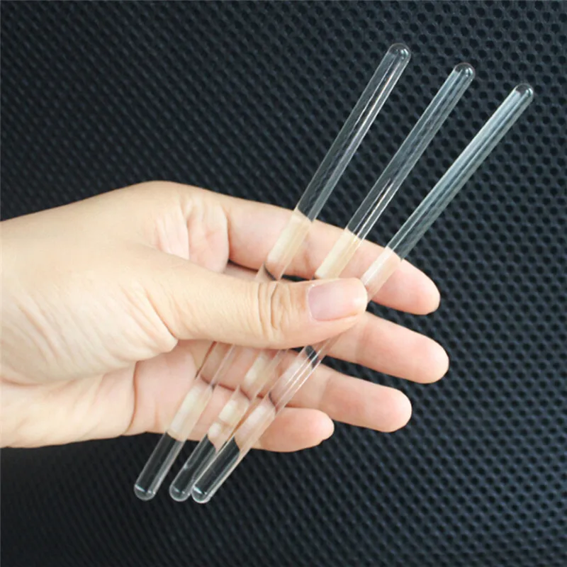 Липкие палочки для губ 15 см стержень перемешивания из прозрачного стекла с