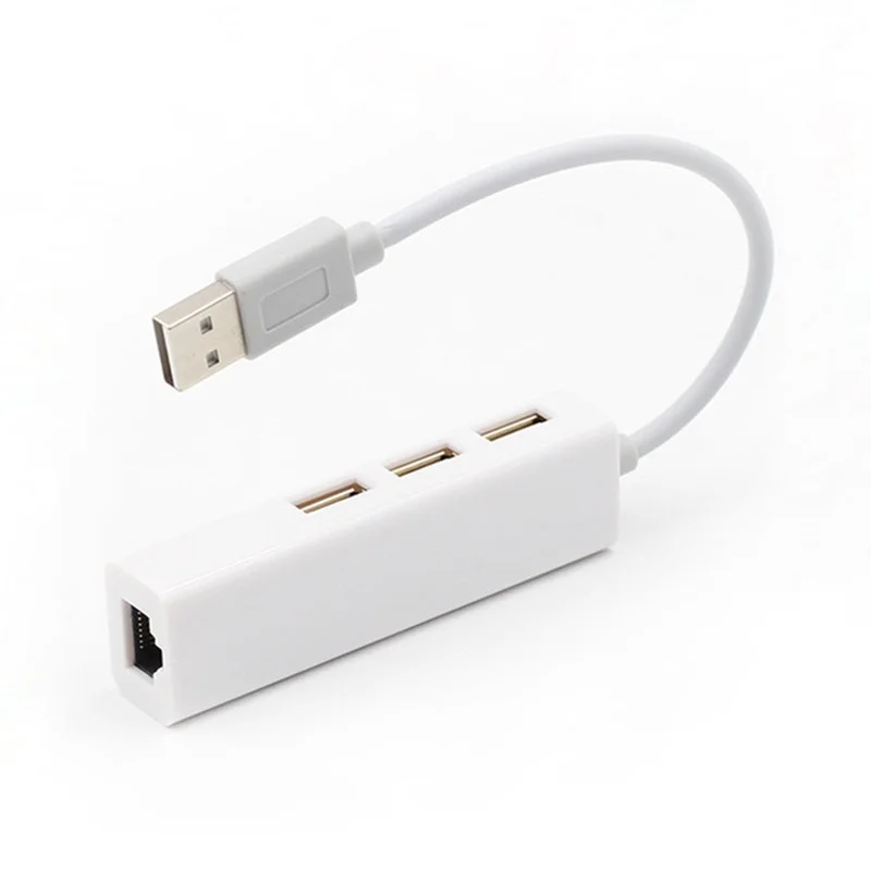 Сетевая карта USB Ethernet usb-хаб/RJ45 10/100 Мбит/с адаптер для Mac IOS ноутбуков ПК Windows RTL8152