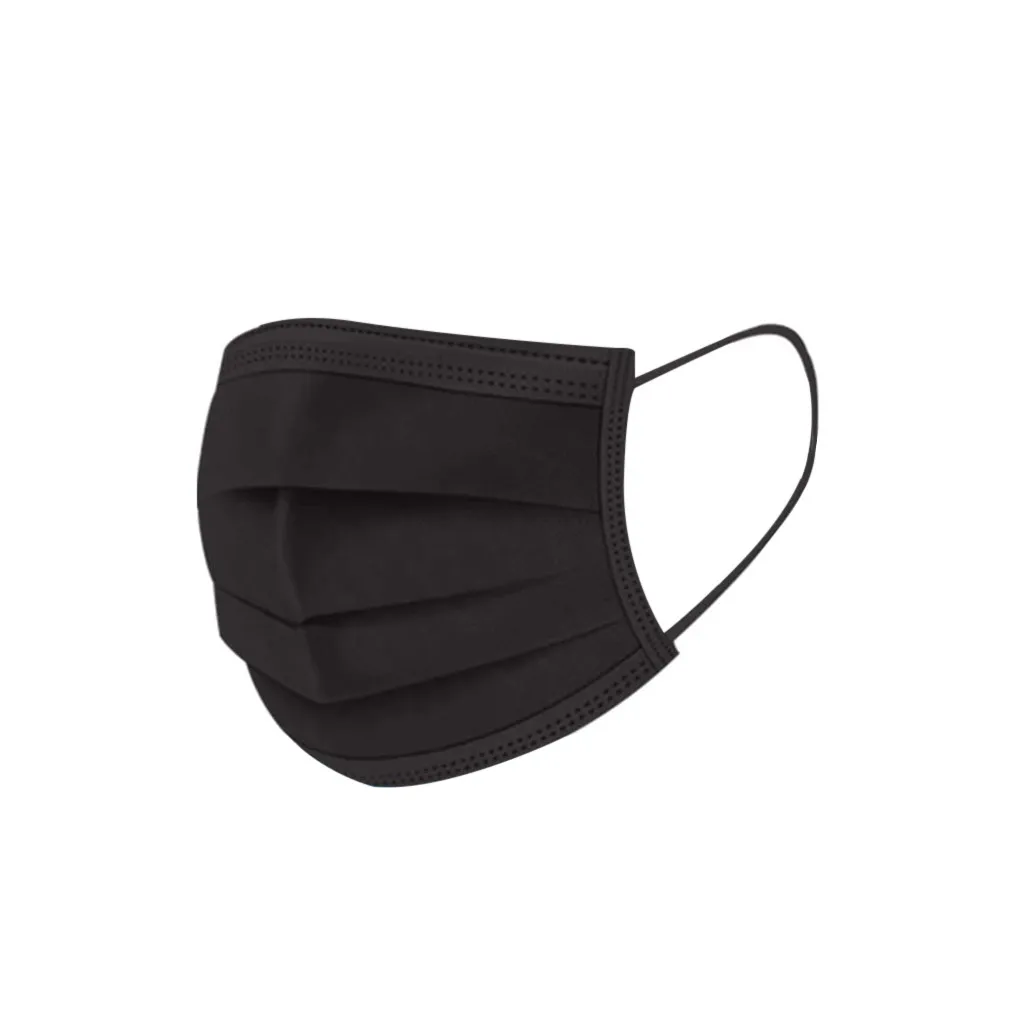 Маска унисекс для очищения лица от пыли 3 слойная маска фильтр рта 50 шт.