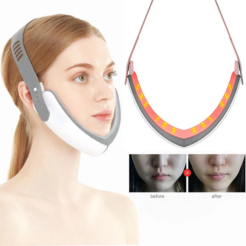 Электрический подтягивающий для лица двойной подтяжки подбородка