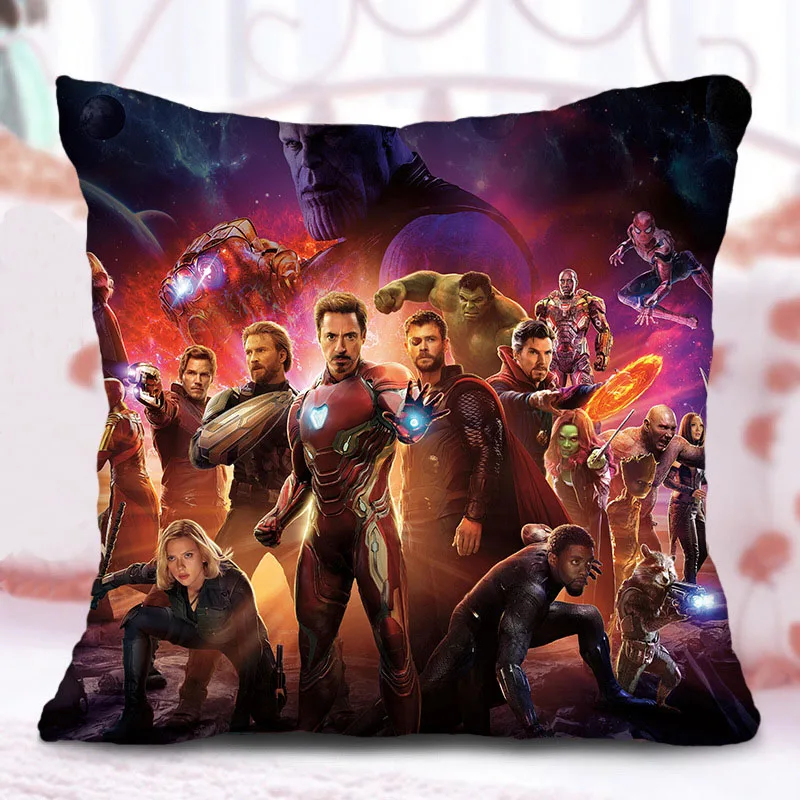 1 шт. 45x45 см Marvel's Avengers3 Unlimited War наволочка полиэфирные наволочки Талия Подушка Декоративные подушки Чехол
