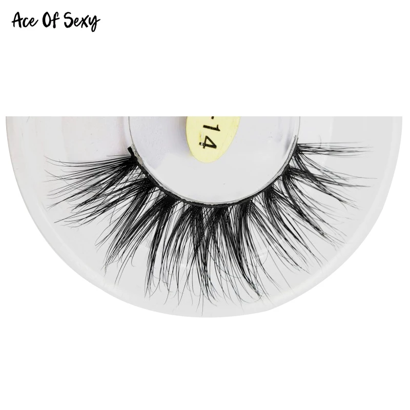 Натуральные 5D Накладные ресницы ручной работы трехмерные многослойные