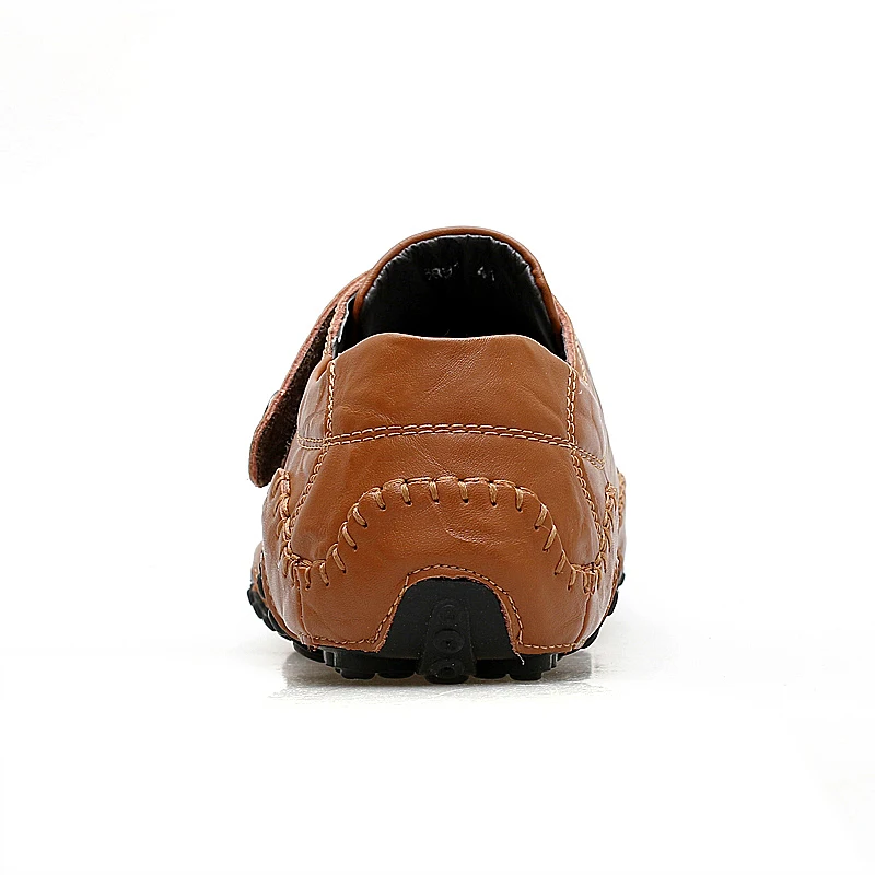 Мужская обувь ручной работы из натуральной кожи Роскошные повседневные мужские