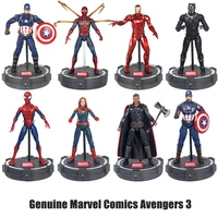 21cm genuine marvel comics series avengers 3 can be used to give luminous base display stand childrens gift collection gifts