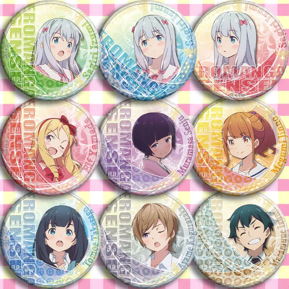 Brdwn Eromanga Sensei Izumi Sagiri Masamune Yamada Elf Senjyu Muramasa Amelia Armeria Jinno Megumi значок Косплея| |