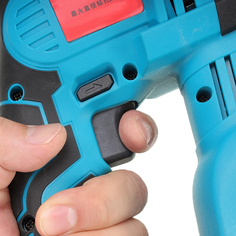 

18V Rechargeable Electric Hammer Impact Drill Brushless Cordless Rotary Hammer Drill Without Battery&Case