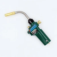 gas brazing torch self ignition trigger start handheld gas propane welding torch head swirl flame variable flame control