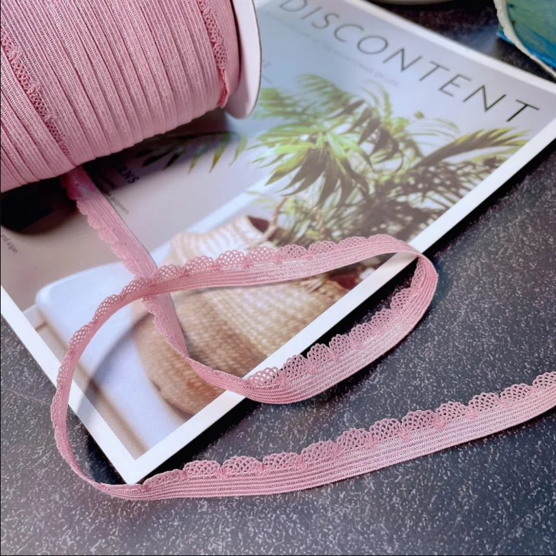 4 Meters Luxury Embroidery Flowers Elastic Lace Dolls Dress Decor Applique Fabric Hollow Apricot Trim Sewing DIY Materials | Дом и сад