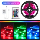 Светодиодная лента RGB Smart Wifi, водонепроницаемая, SMD5050, 12 В постоянного тока, 5 м, 10 м, пульт дистанционного управления для Alexa  Google Home, подсветильник ка для комнатного телевизора