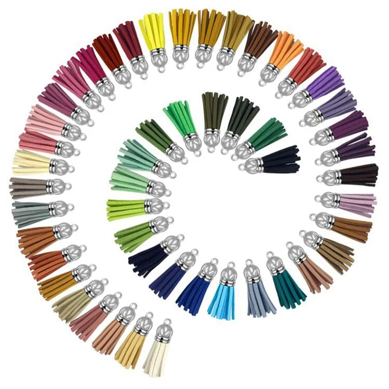 

Key Chain Ring with Chain and Tassel Pendants Bulk for Keychain Crafts Earrings Bracelets Jewelry Making 300 Pieces