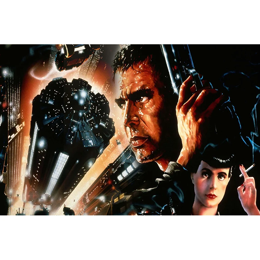 Картина Бегущий по лезвию 2049 Постер полноразмерная/круглая Алмазная 5D картина