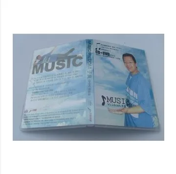 

10Pcs CD Case, Transparent Single-sided DVD Case, CD Case, Transparent, Rectangular DVD Case, Color Pages Can Be Inserted