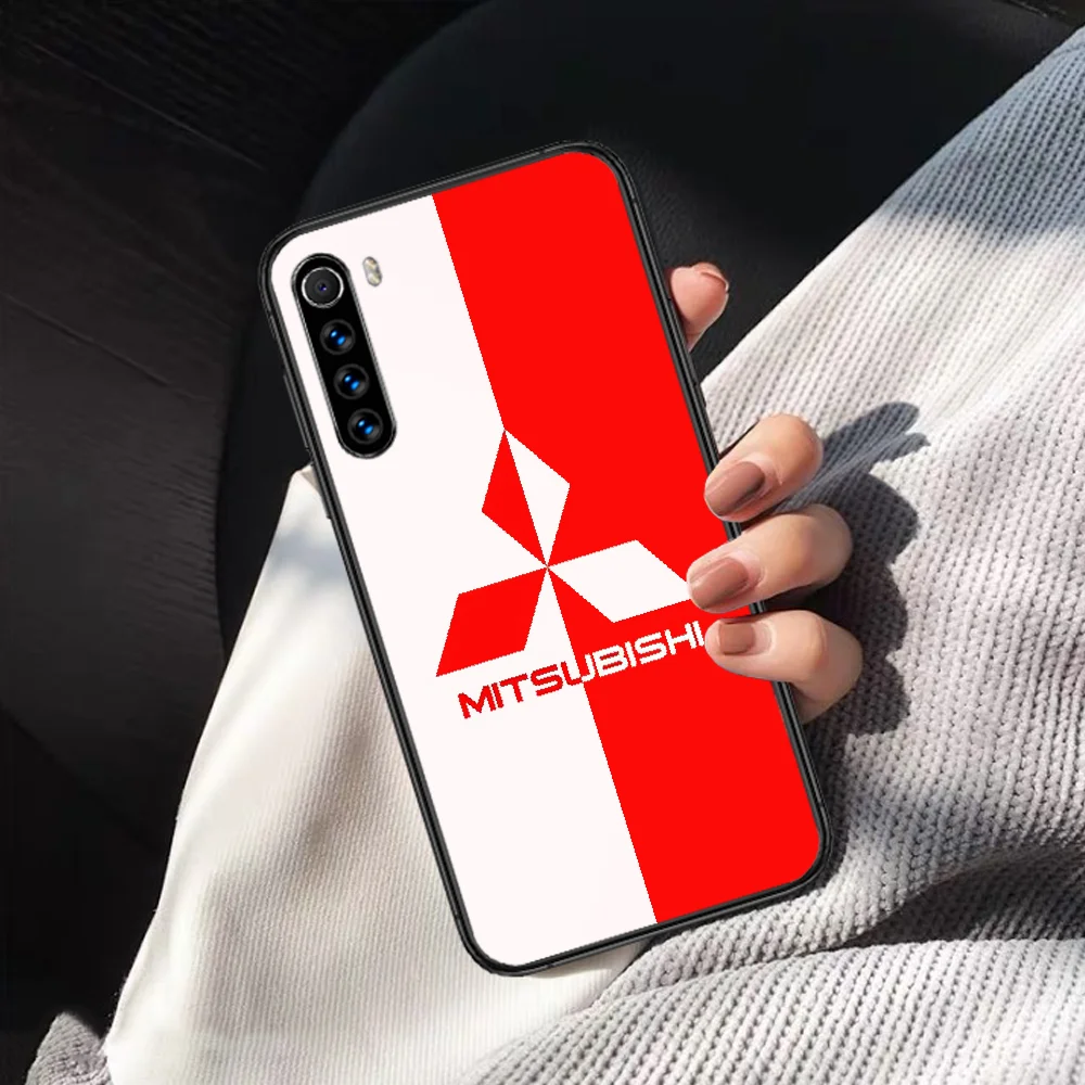 

Mitsubishi Japan Car Phone Case For XIAOMI Redmi Note 5 7 8 T 9 6A 7A 8A 9S K 20 30 Pro black Cell Tpu Funda Silicone Waterproof
