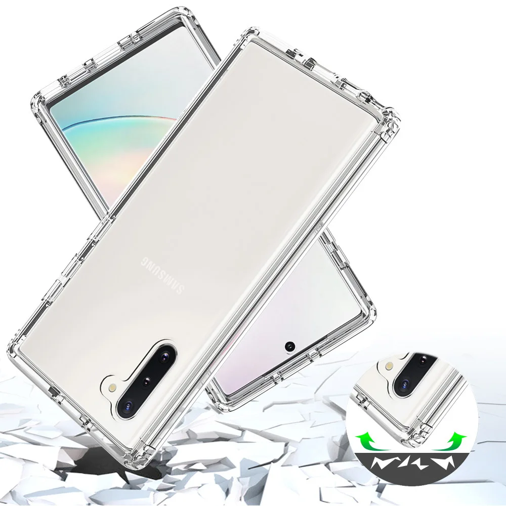 phone case for samsung galaxy note10 s21 s9 plus ultra s10 s20 fe case 360 protection full body cover note 8 9 10 20 pro clear free global shipping