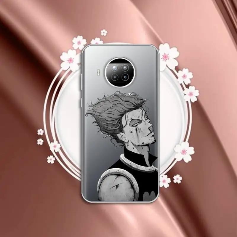 

Hisoka Hunter X hunter Phone Case Transparent for Xiaomi mi Redmi note 10 t 8 9 pro lite 11 Samsung S 8 9 10 20 plus ultra