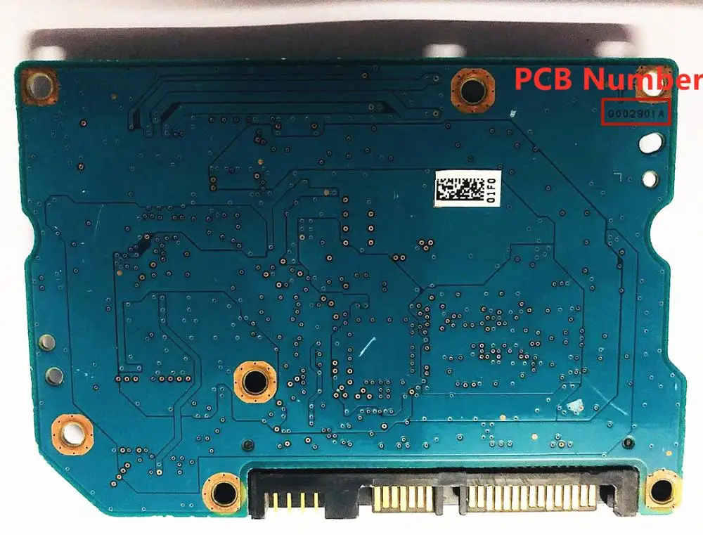 Toshiba печатная плата для жесткого диска MK1002TSKB HDD логическая номер: