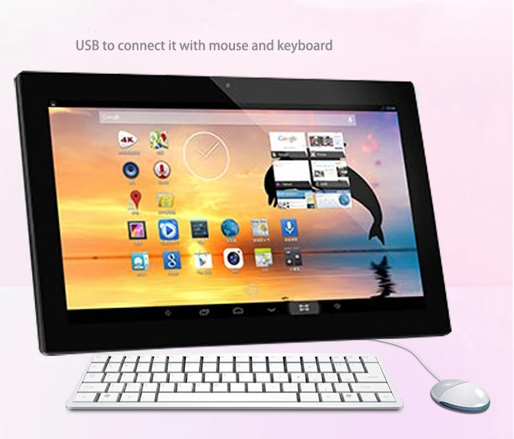 fashion new design touch screen all-in-one PC android 10.1