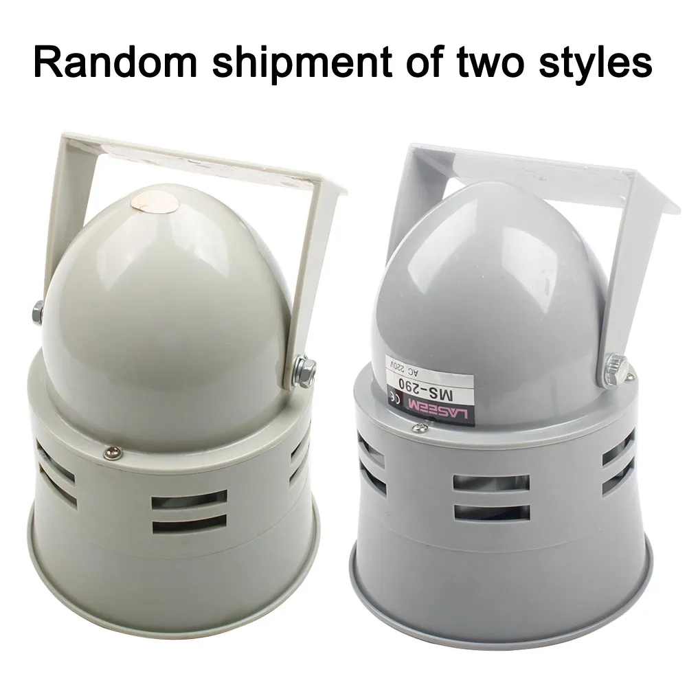 Красная пластиковая мини сирена для двигателя 12 в пост. Тока 24 220 В 110 переменного