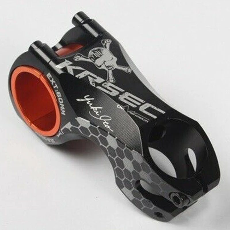 ABZB-Krsec алюминий-17 ° стебли 31,8/35X60 мм Mtb Xc Dh дорожный велосипед стержень черный череп