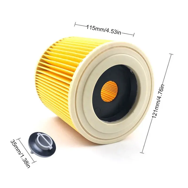 

Replacement Air Dust Filters Bags for Karcher Vacuum Cleaners Parts Cartridge HEPA Filter WD22 Vacuum Cleaners Parts Cartridge