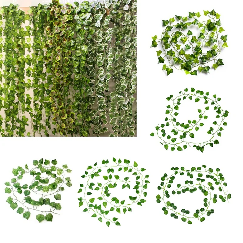 

Artificial Ivy Garland Vine Garden Fake Wedding Halloween Decorations Household Decorations