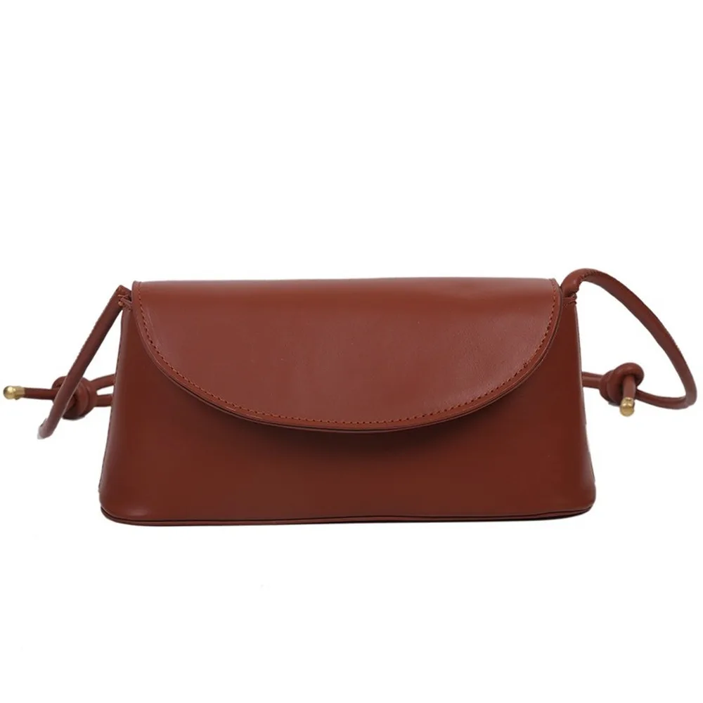 

Female bag 2021 new high-quality simple underarm bag female small bag baguette bag retro shoulder bag