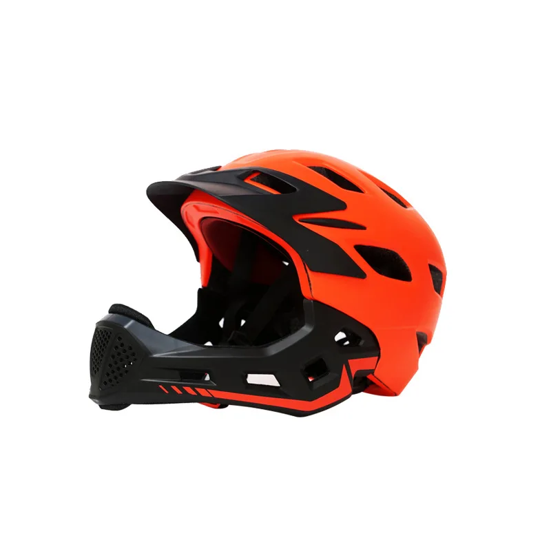 Kids Off-road helmet mtb full face Helmet Scooter full-face helmets Removable Safety Cap snowboard kids cycling |