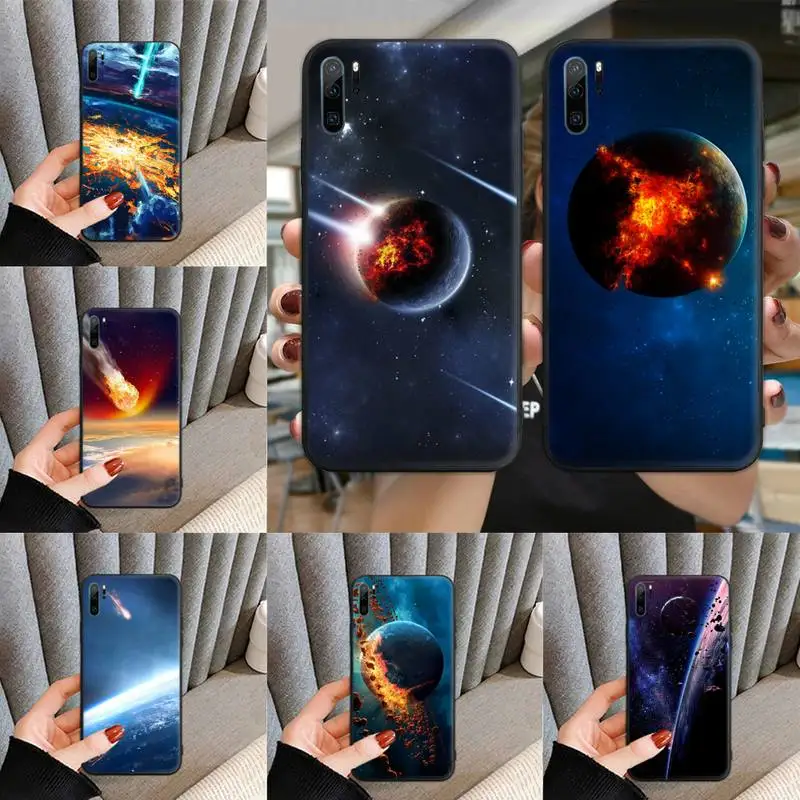 

Meteor meteorite Phone Case For Huawei Mate 9 10 20x 30 40 Lite Pro Cover