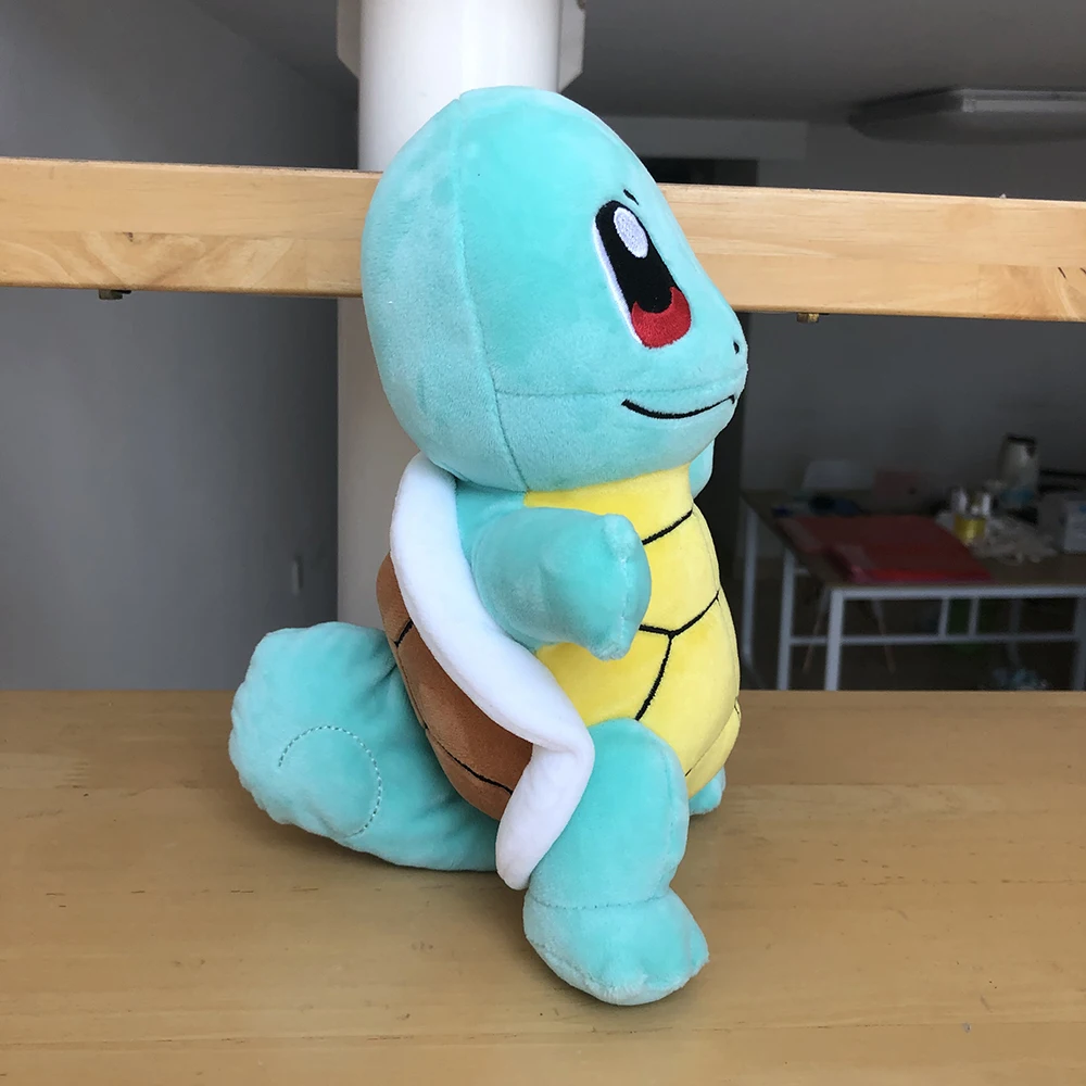 Kawaii Pikachu Charmander Squirtle Bulbasaur Lapras плюшевая кукла мягкая качественная Игрушка Аниме игровой периферический продукт подарки