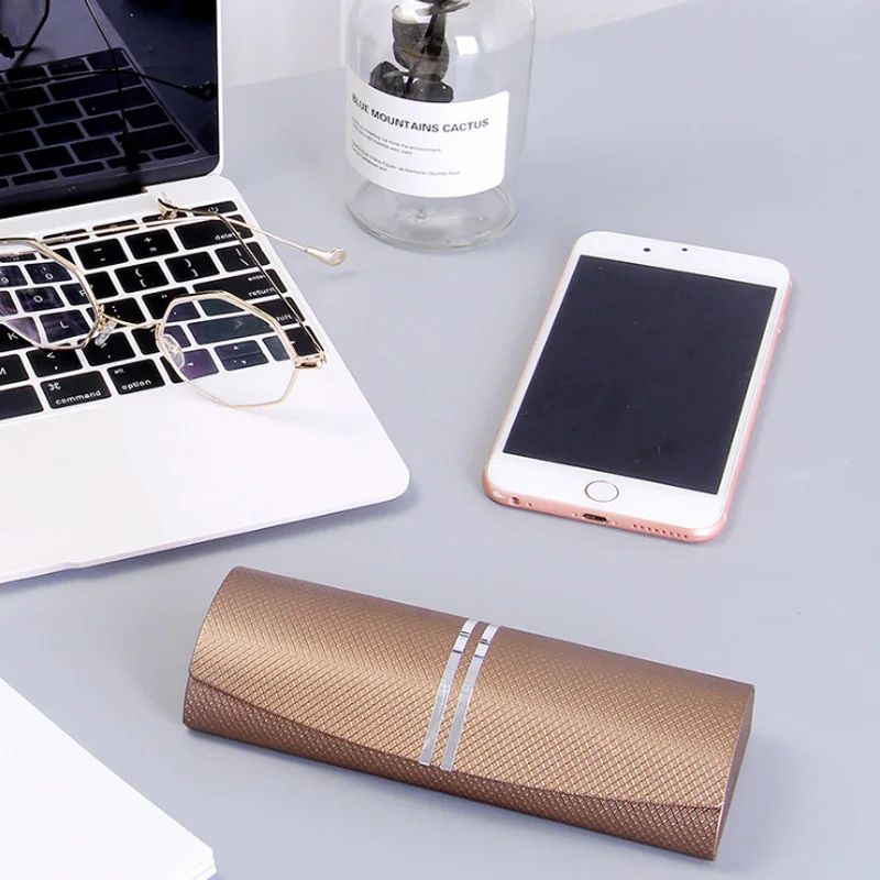 Корейский небольшой свежий Чехол для очков девочек модный простой чехол