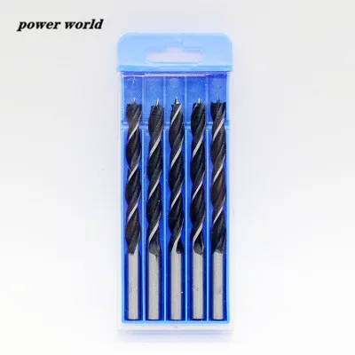 5 шт./компл. черный сверло Высокоуглеродистая сталь инструменты древесины
