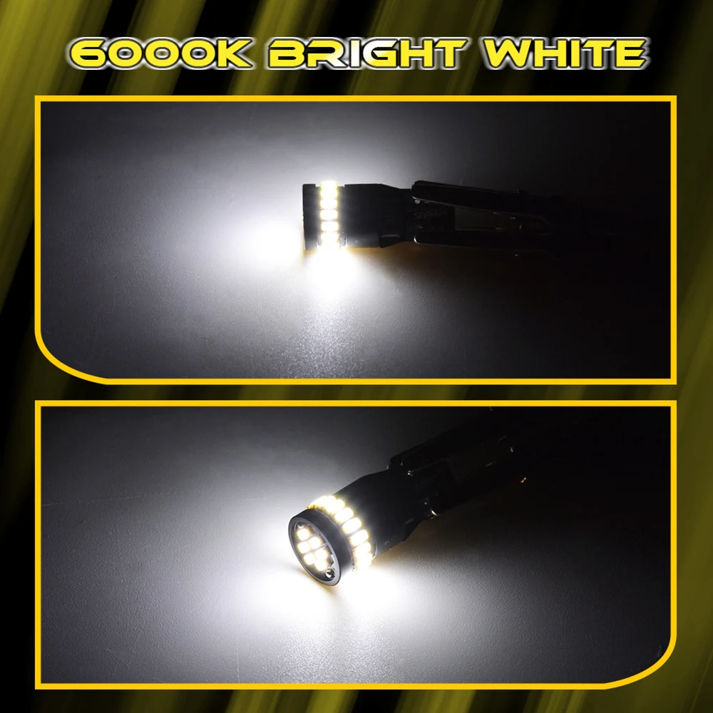 2 шт. W5W T10 светодиодный просвет Автомобильные стояночные огни 168 194 лампочки Canbus