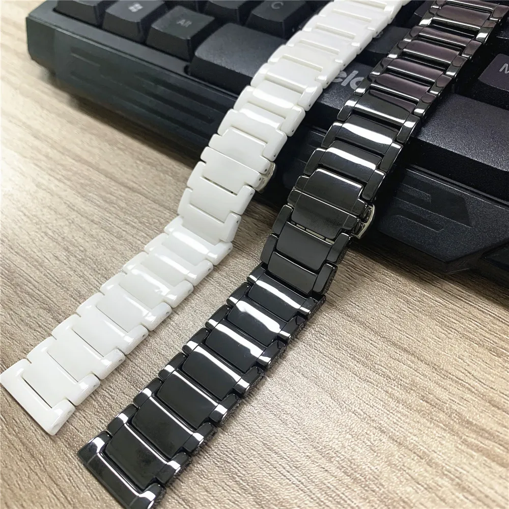 Stylish Elegant Ceramic Strap for Apple Watch Band Series 6 5 4 3 2 SE Replaceable Bracelet Belt for iWatch 38MM 42MM 40MM 44MM