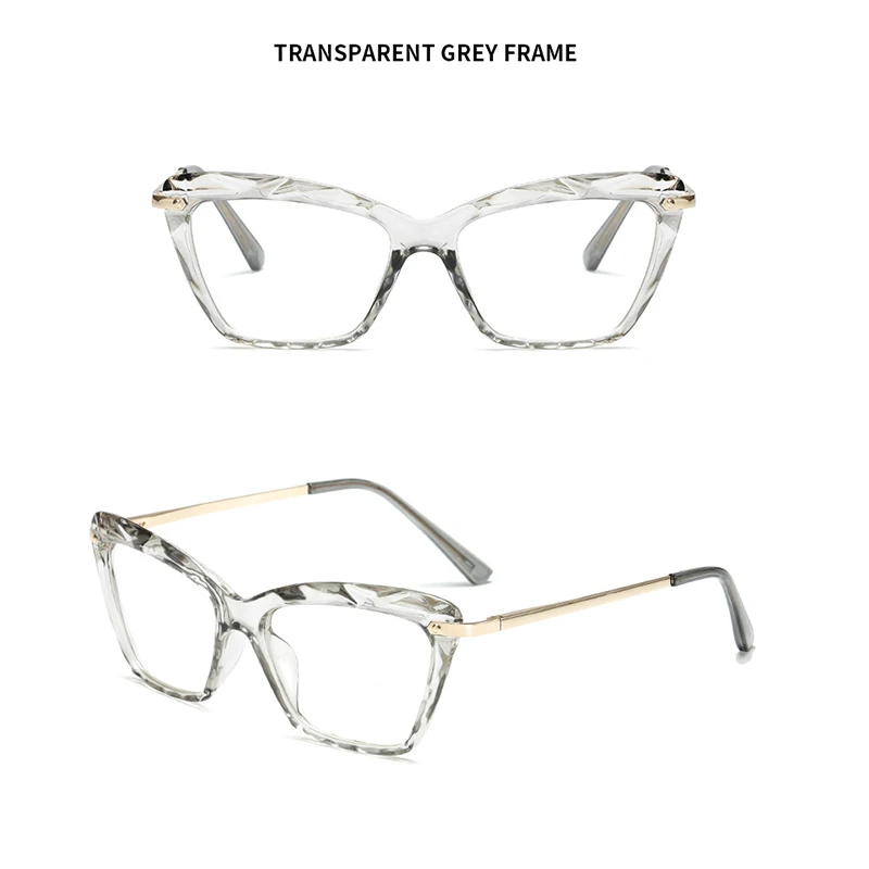 

Vintage Square Clear Glasses Women 2021 New Transparent Lens Cat Eye Glasses Spectacle Frame Optical Spectacles Eyeglasses
