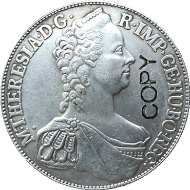 1765 Австрия 1 Thaler монеты 41 мм | Дом и сад