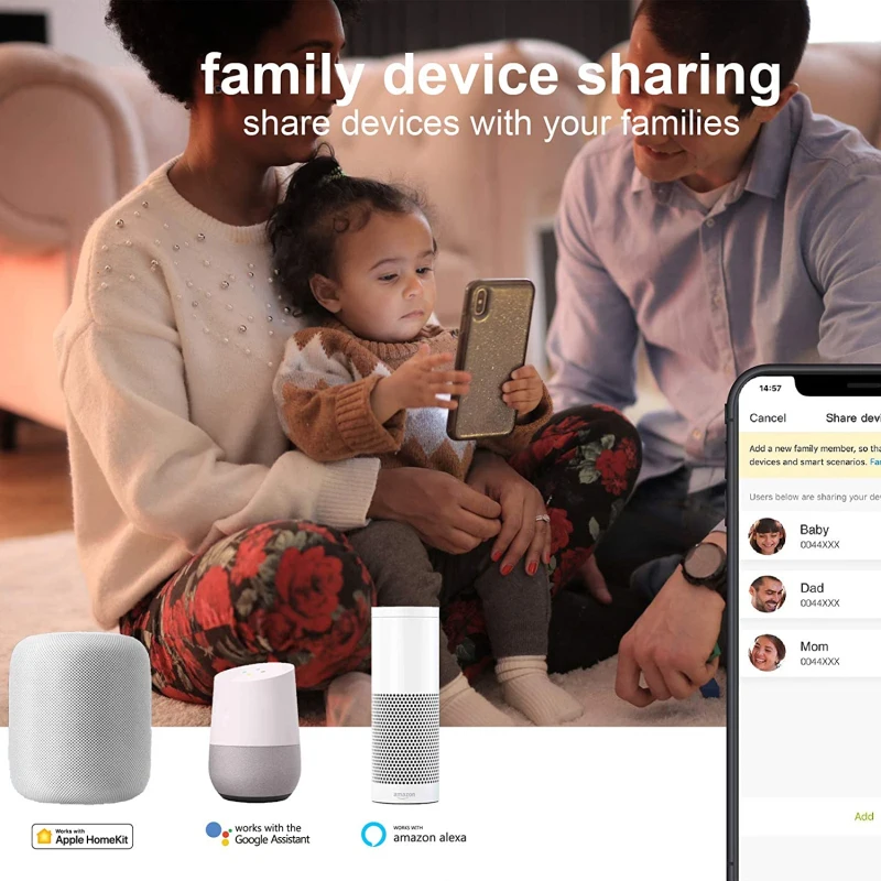 

Tuya Wifi Smart Plug Remote Control Socket Outlet Alexa & Google Controlled Socket Voice Control Timer Setting Socket US Socket