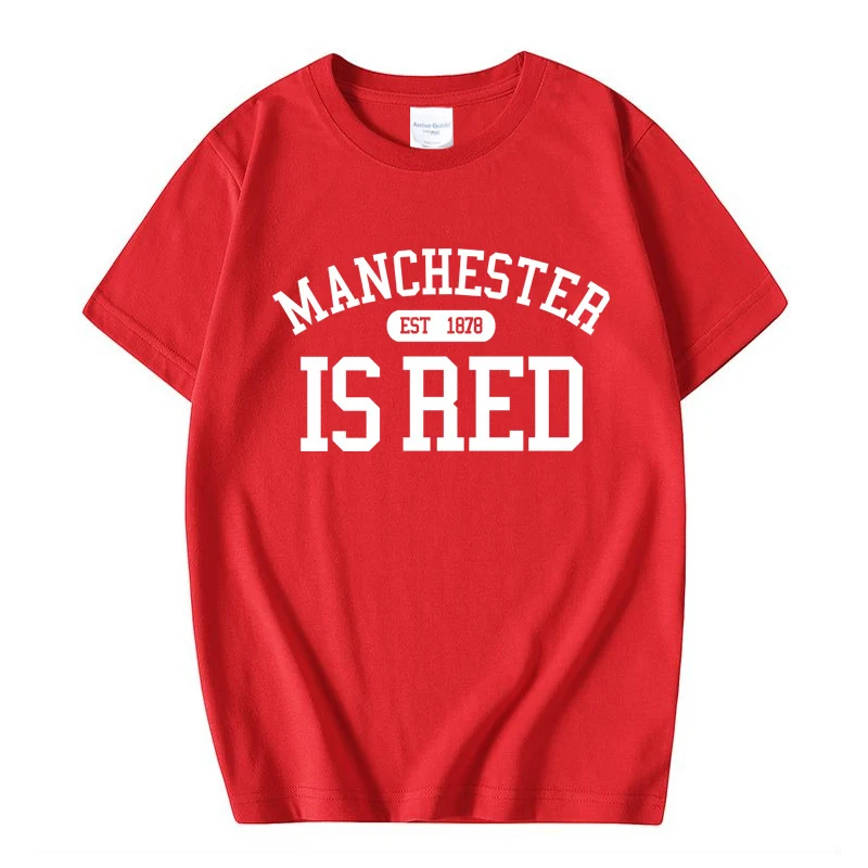 Новый Соединенного Королевства красного цвета с буквенным принтом Футболка Для