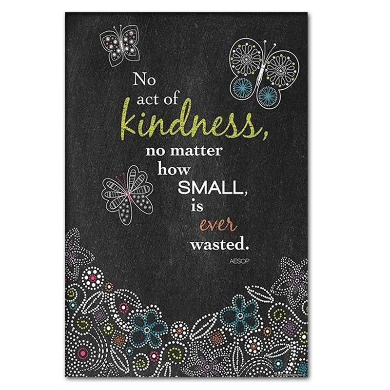 Hot Motivational Classroom Wall Posters Inspirational Quotes for Students Teacher Decorations PLD | Дом и сад