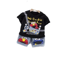 baby cartoon clothes summer children boys girls fashion t shirt shorts 2pcssets kids infant casual clothing toddler sportswear