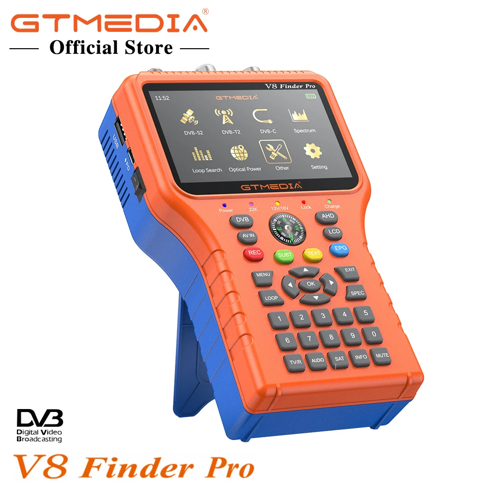 Новый спутниковый искатель GTMEDIA V8 Finder Pro спутникового сигнала фотоискатель