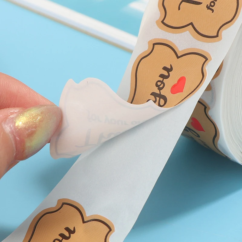 250pcs Paper Thank You for Your Order Stickers Seal Labels Thanks Label 3*5cm | Дом и сад