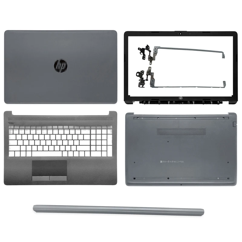 

Pop Top Back Case For HP 15-DA 15-DB 250 G7 255 G7 Laptop LCD Back Cover/Front Bezel/Hinges/Palmrest/Bottom Case Gray