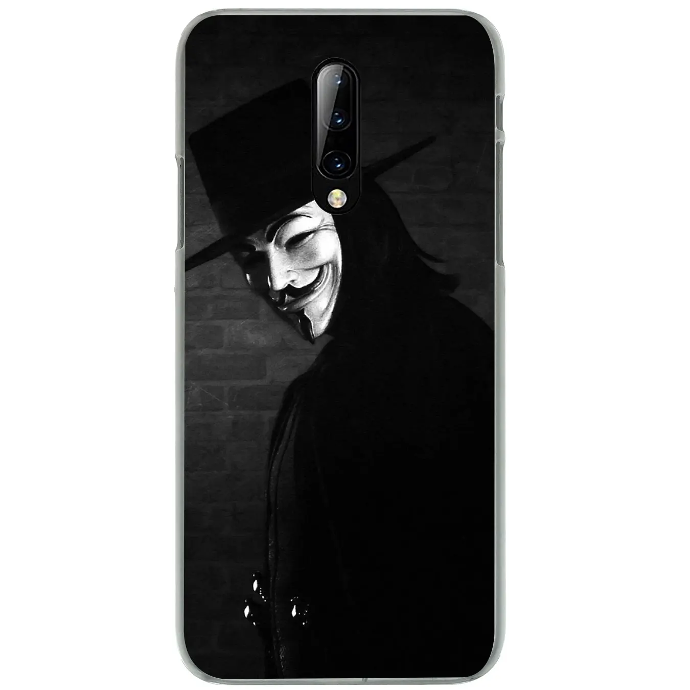 Твердый пластиковый чехол V для мобильного телефона Vendetta Oneplus 7 7T Pro 6 6t 5 5T One Plus 7Pro |