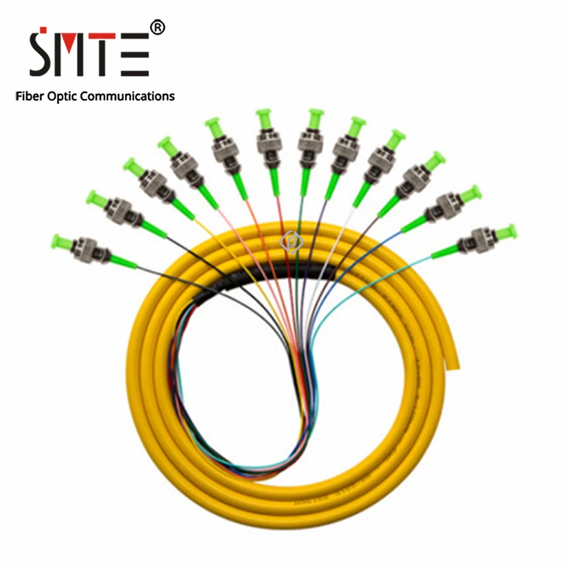 Pigtail de Fibra Metros de Cabo Jumper de Fibra Smte Núcleo Óptica - Apc sc fc st lc Patch Cord 0.9 Milímetros 1 Simplex Odf Ftth 12 Upc 13 Fibra Óptica Patch Cord
