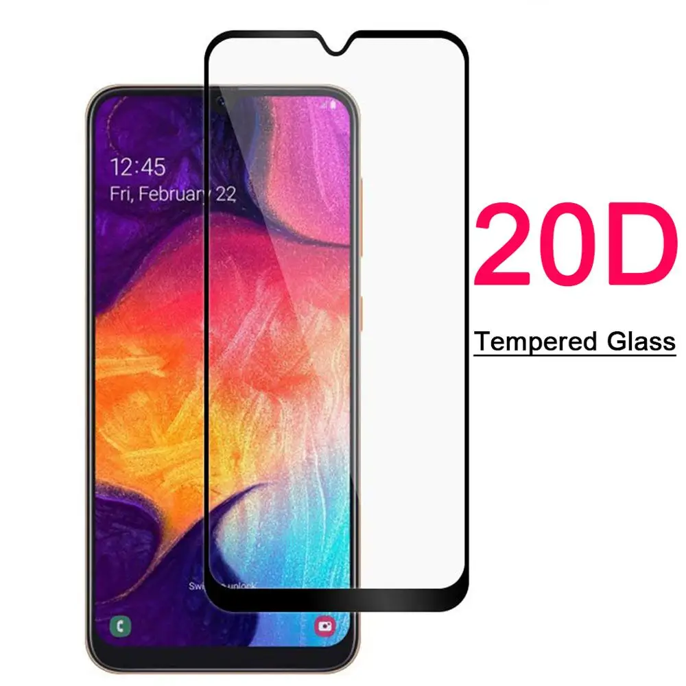 20D Защитная пленка для экрана из закаленного стекла протектор для samsung Galaxy A10 A20 A20e A30 A40 A50 A2 core A3 A5 защитная пленка