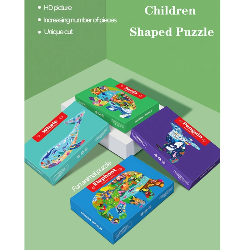 

Kids Jigsaw Puzzles for Children Adults Puzzles for Animal Jigsaw Puzzles Unique Shape Home Decor Puzzles Toy Gift
