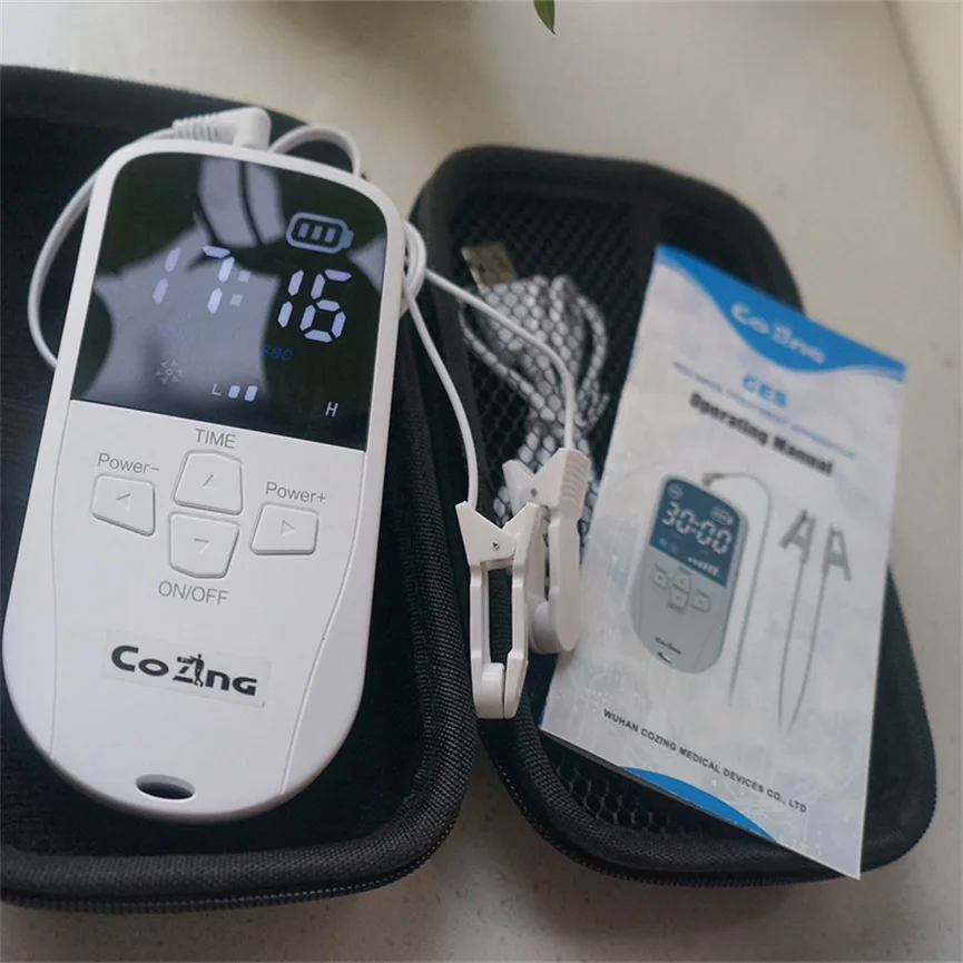 

New Healthcare Electrotherapy CES Stim Device for Anxiety Insomnia and Depression Cure Migraine Neurosism Pain Relief