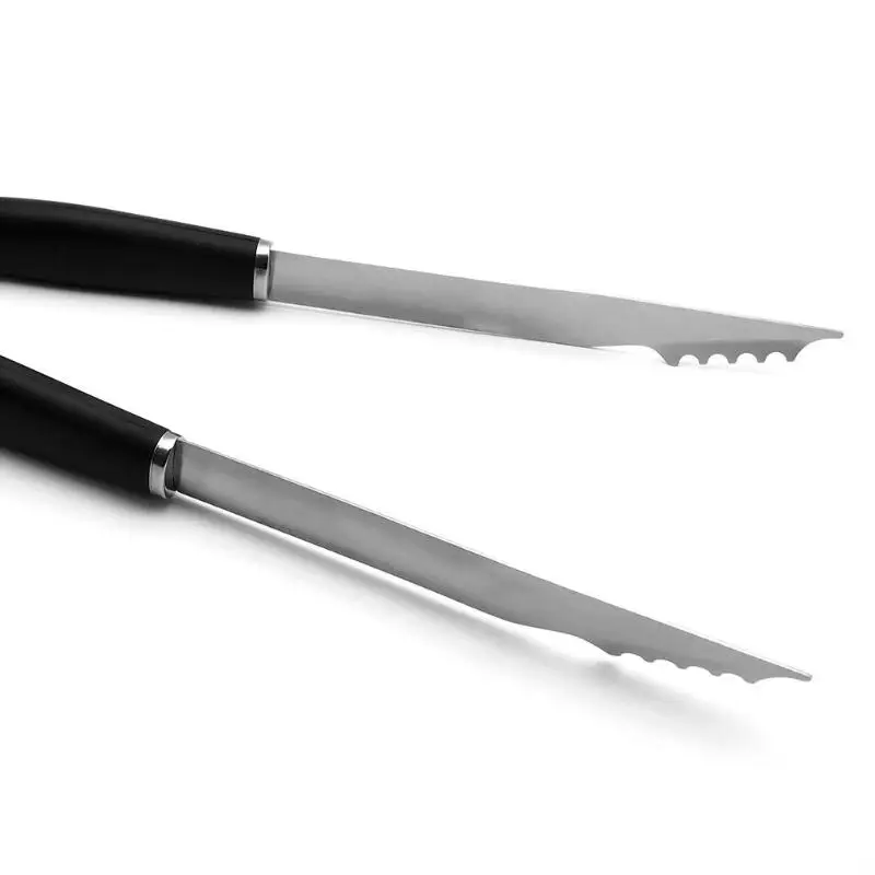 3 шт. Нержавеющая сталь барбекю гриль набор инструментов Тонг щетки вилка и