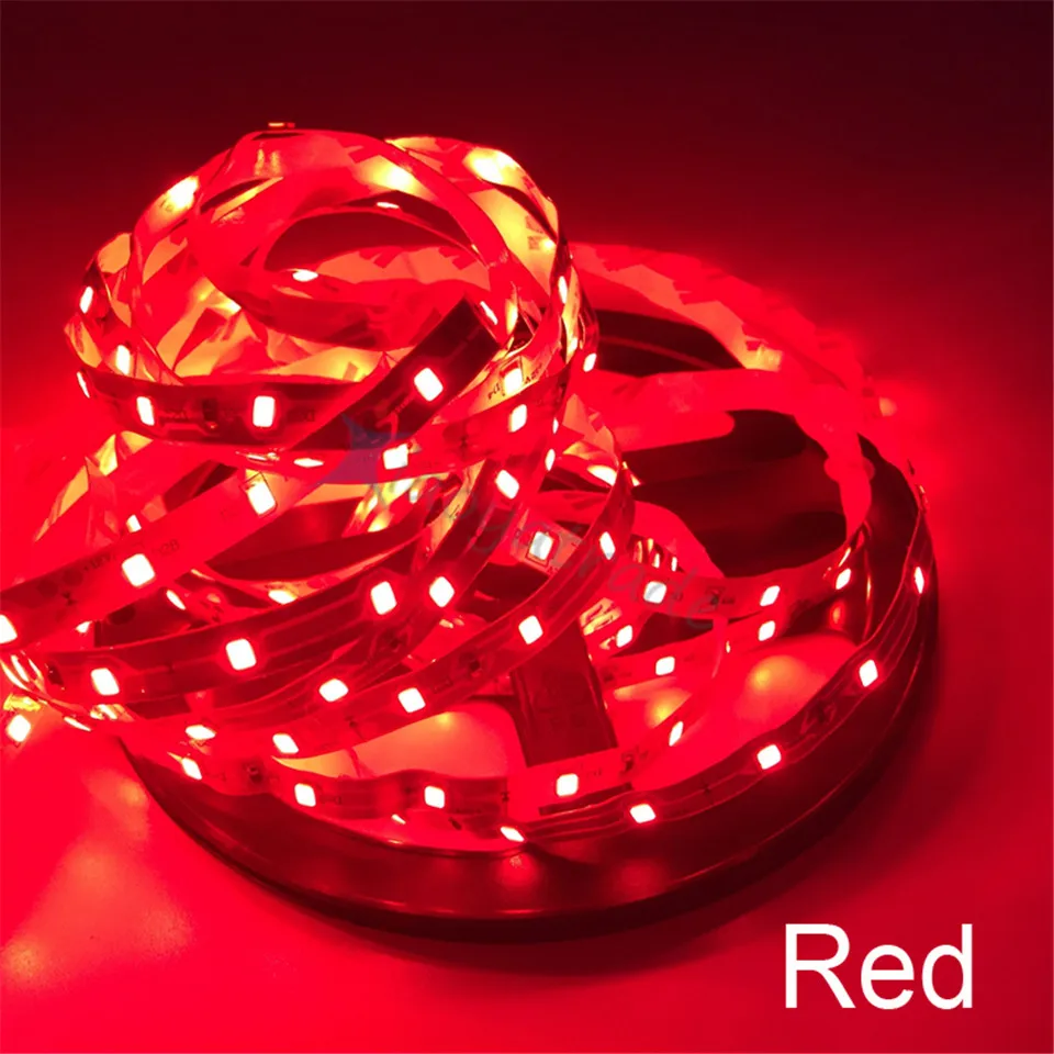 Светодиодная ленсветильник 12 В постоянного тока 2 А источник питания 2835 RGB лента